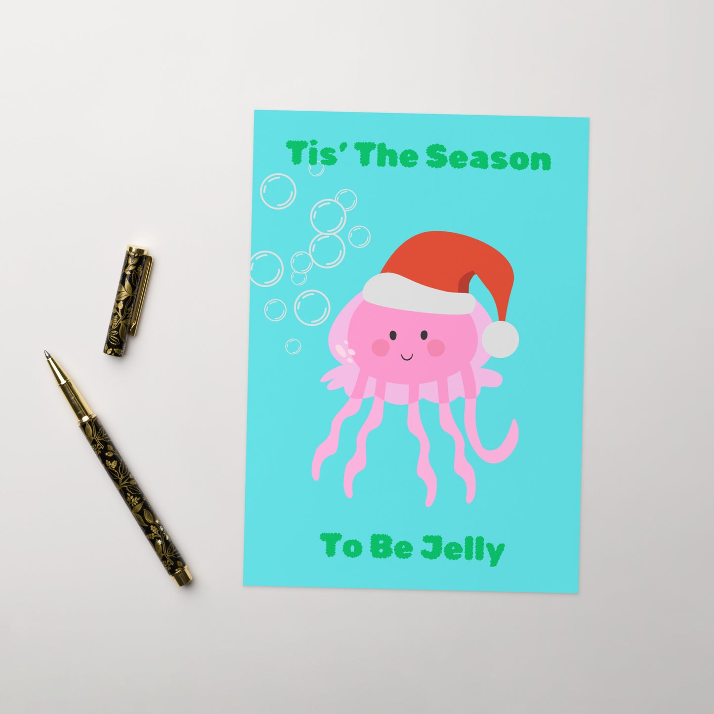 Tis' The Season To Be Jelly Christmas Card