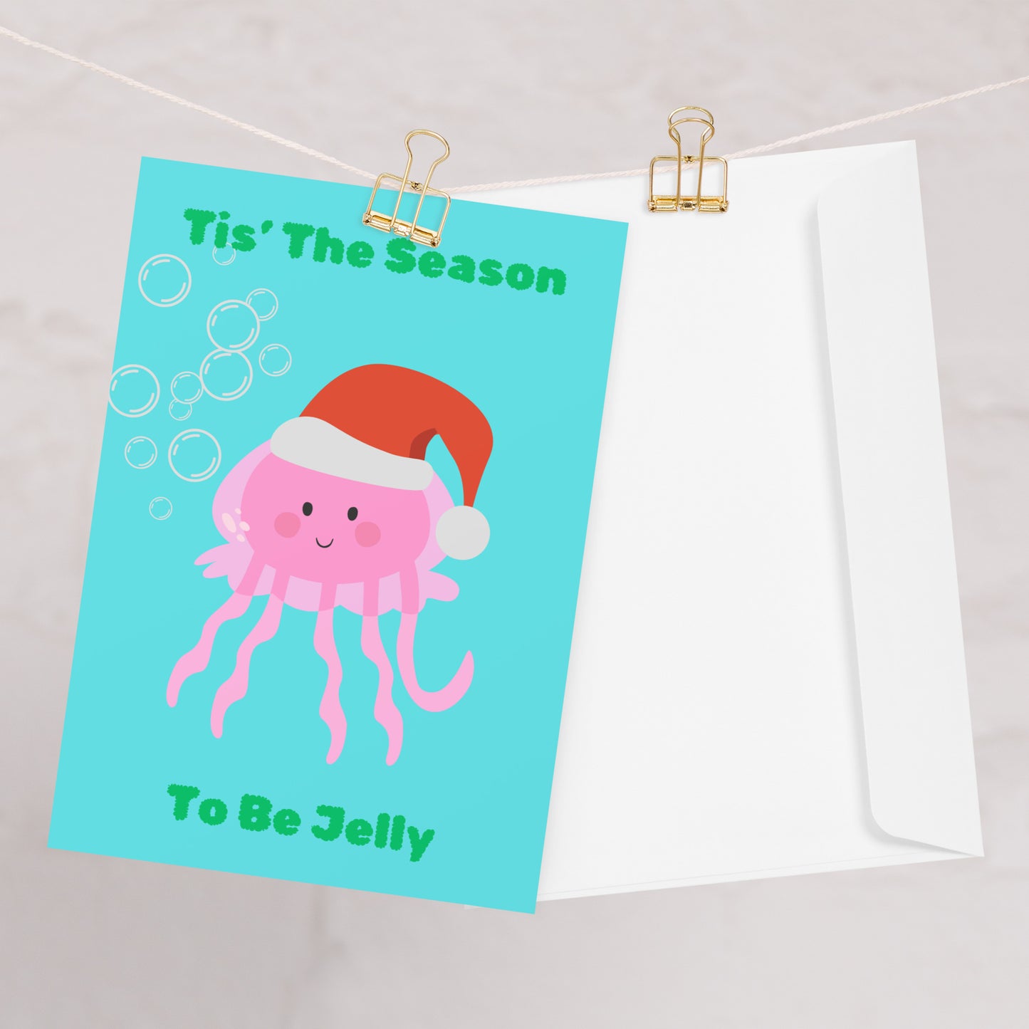 Tis' The Season To Be Jelly Christmas Card