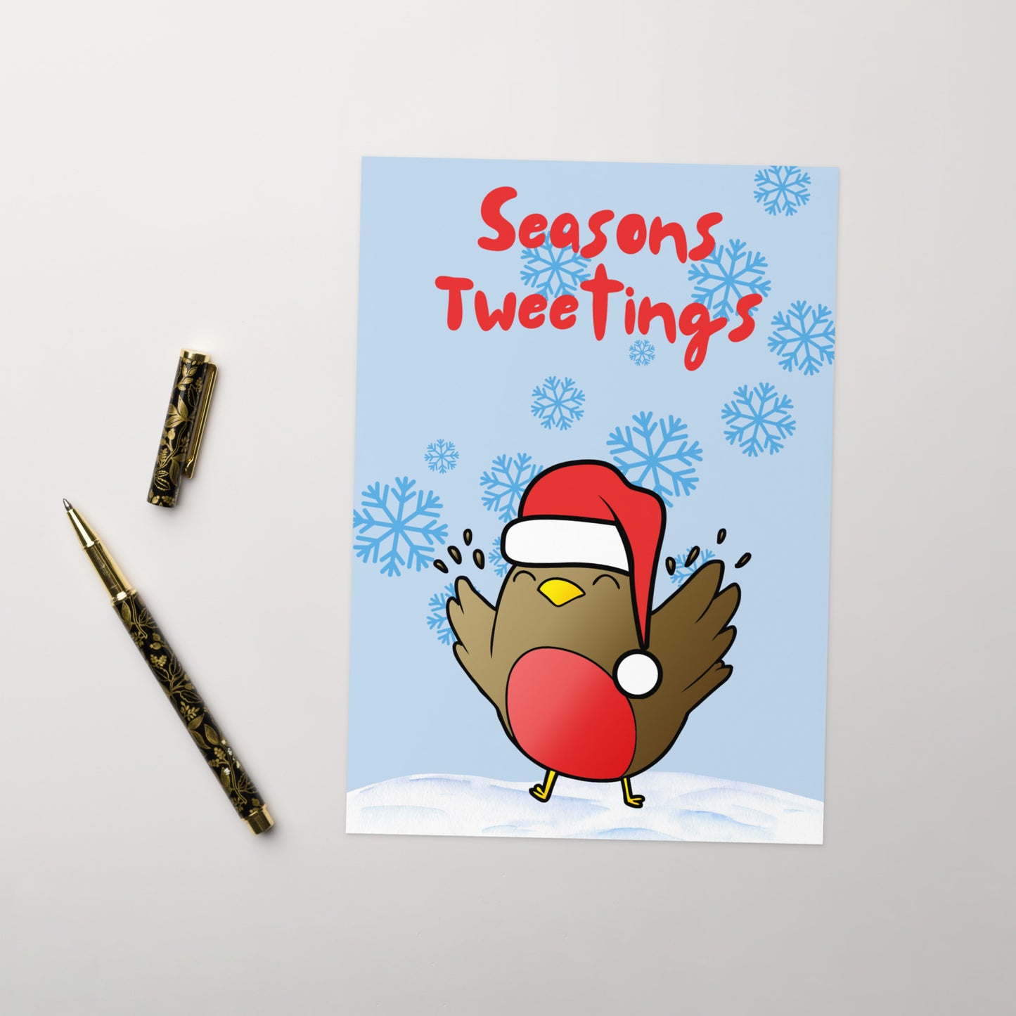 Seasons Tweetings Christmas Card