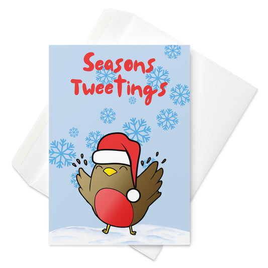 Seasons Tweetings Christmas Card