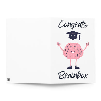 Graduation Brainbox Card