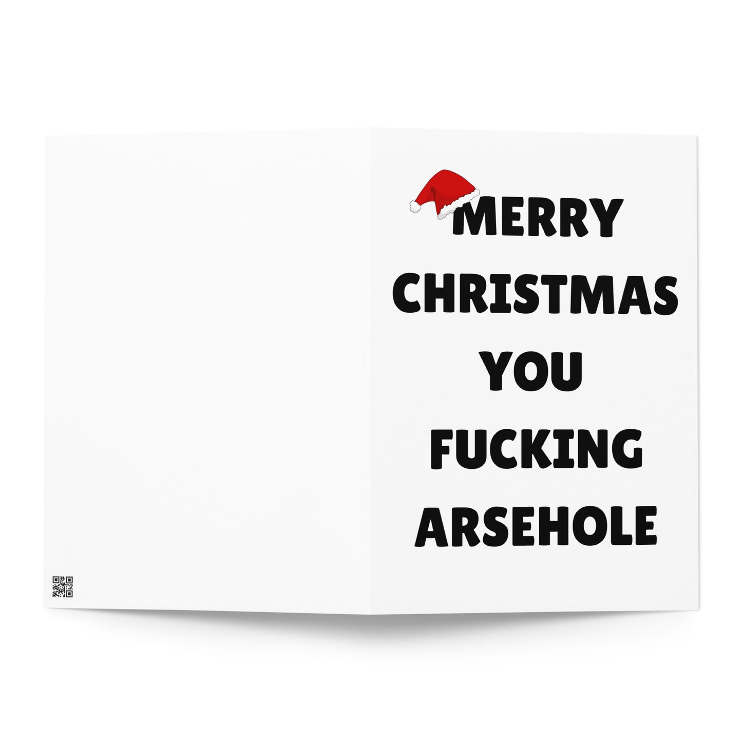 Merry Christmas You F*cking Arsehole Christmas Card