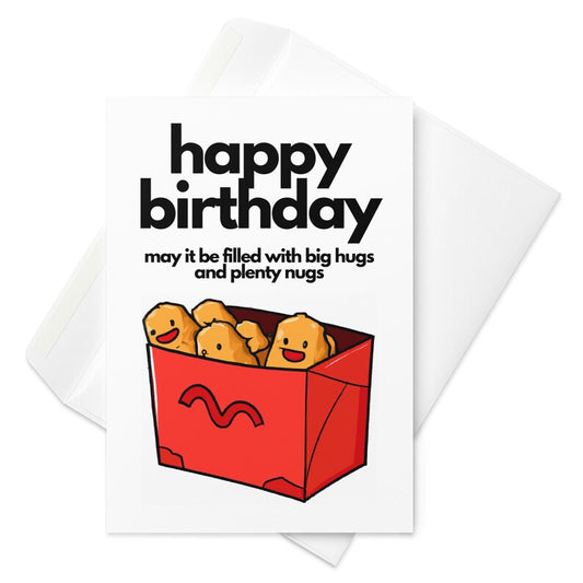 Chicken Nugget Card