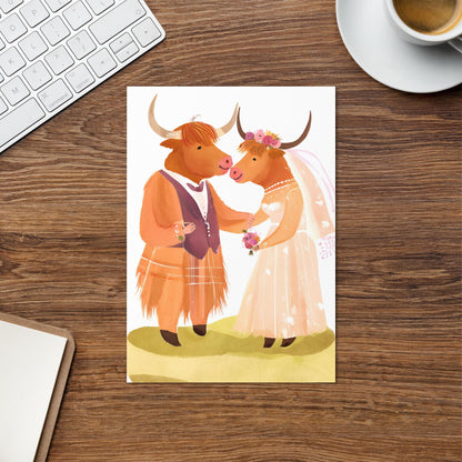 Married Highland Cows