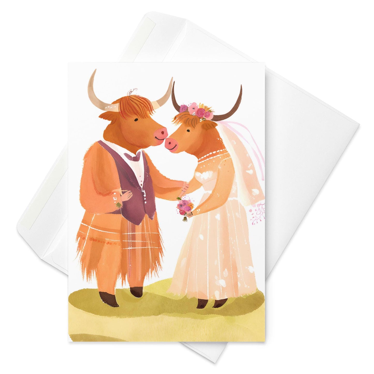 Married Highland Cows