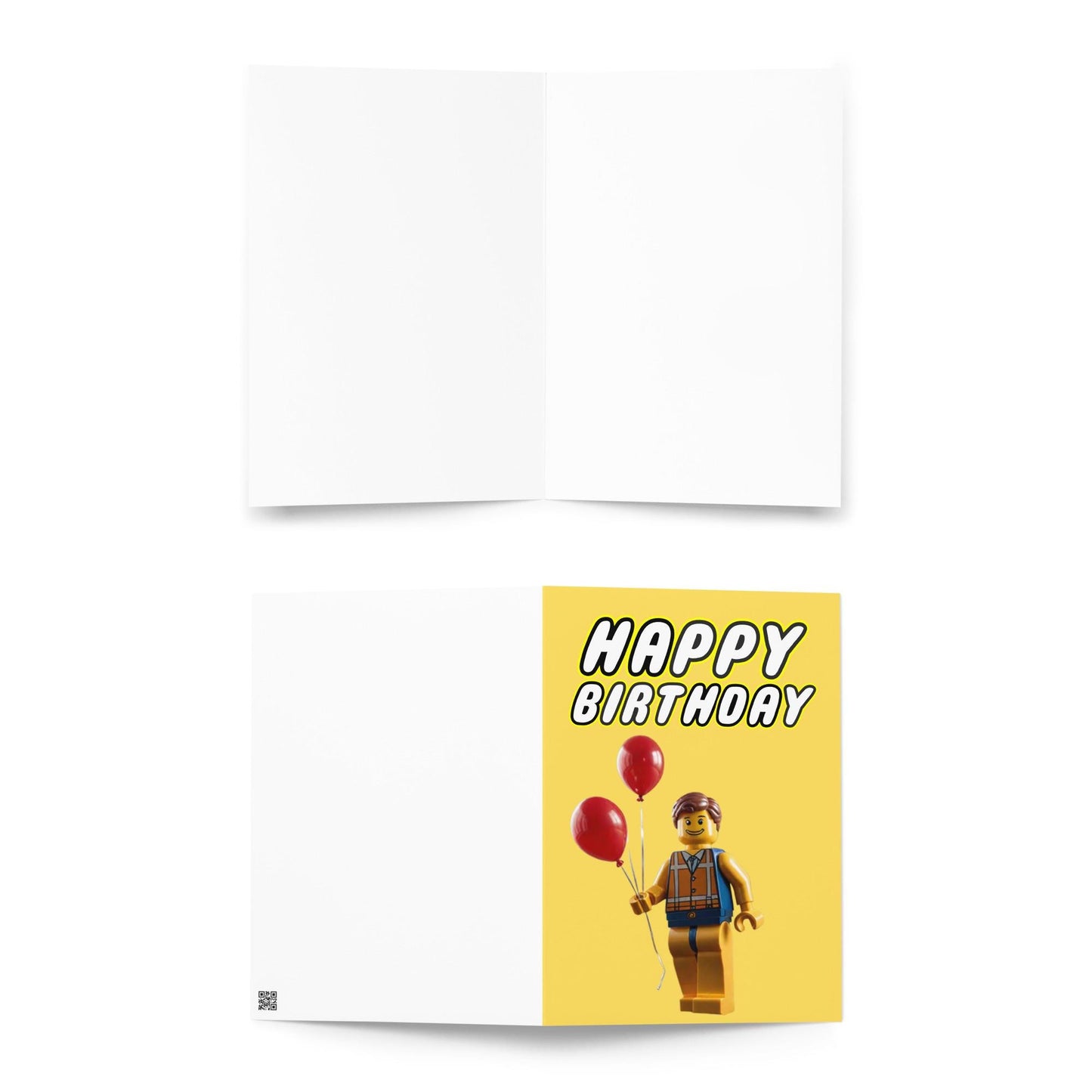 Lego Minifigure Card Boy