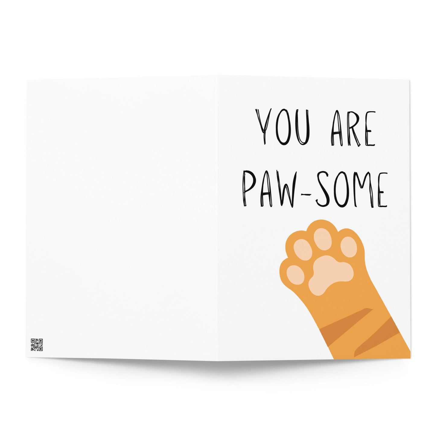 You are PAW-some Thank You Card