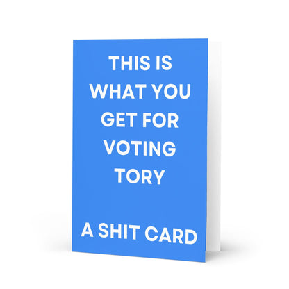 Funny Tory Birthday Card