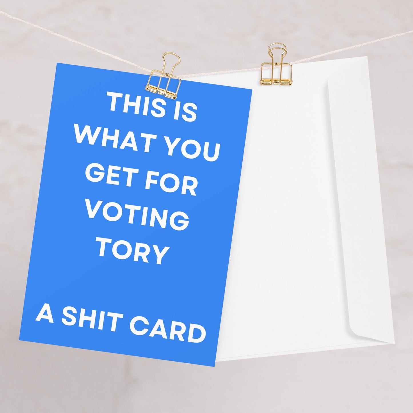 Funny Tory Birthday Card