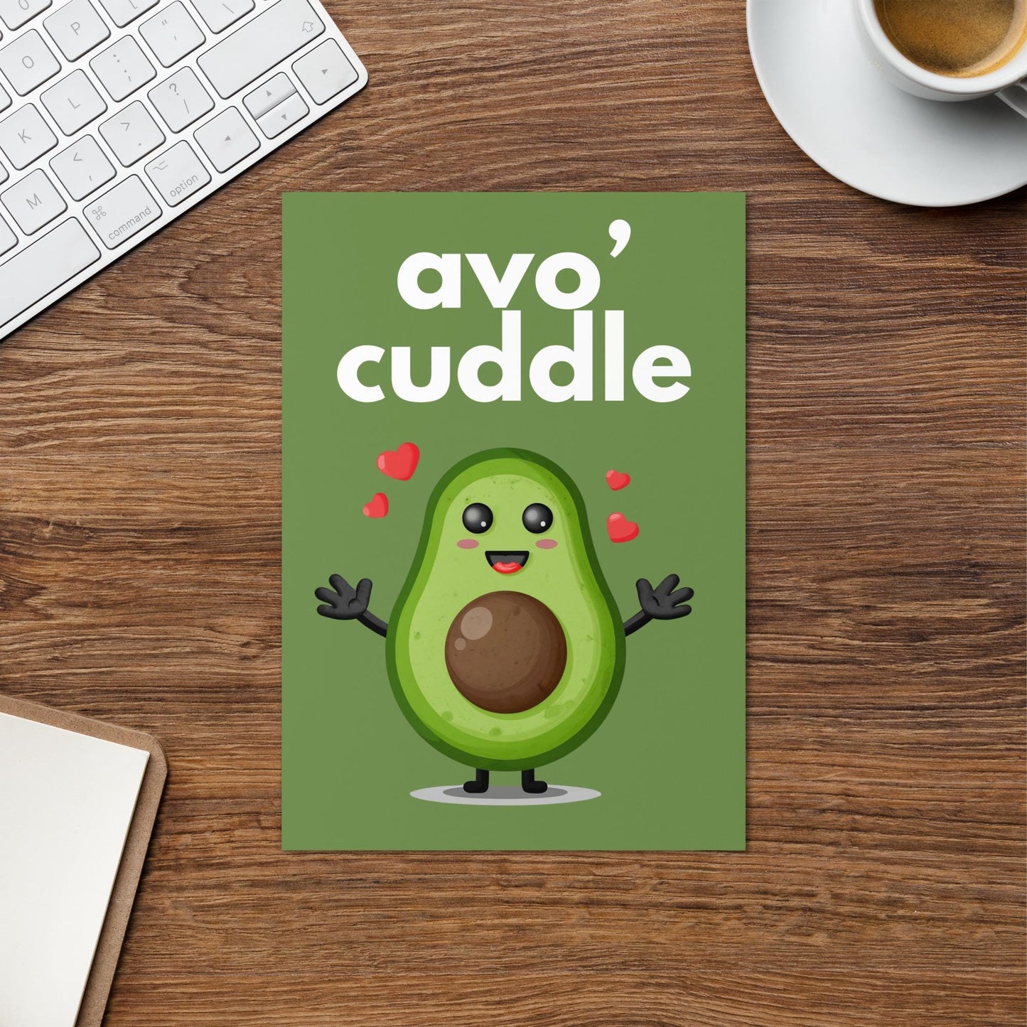 Avo'cuddle Avocado Card - for any occasion