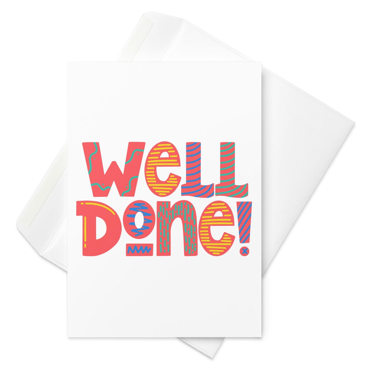 Bold Well Done Card