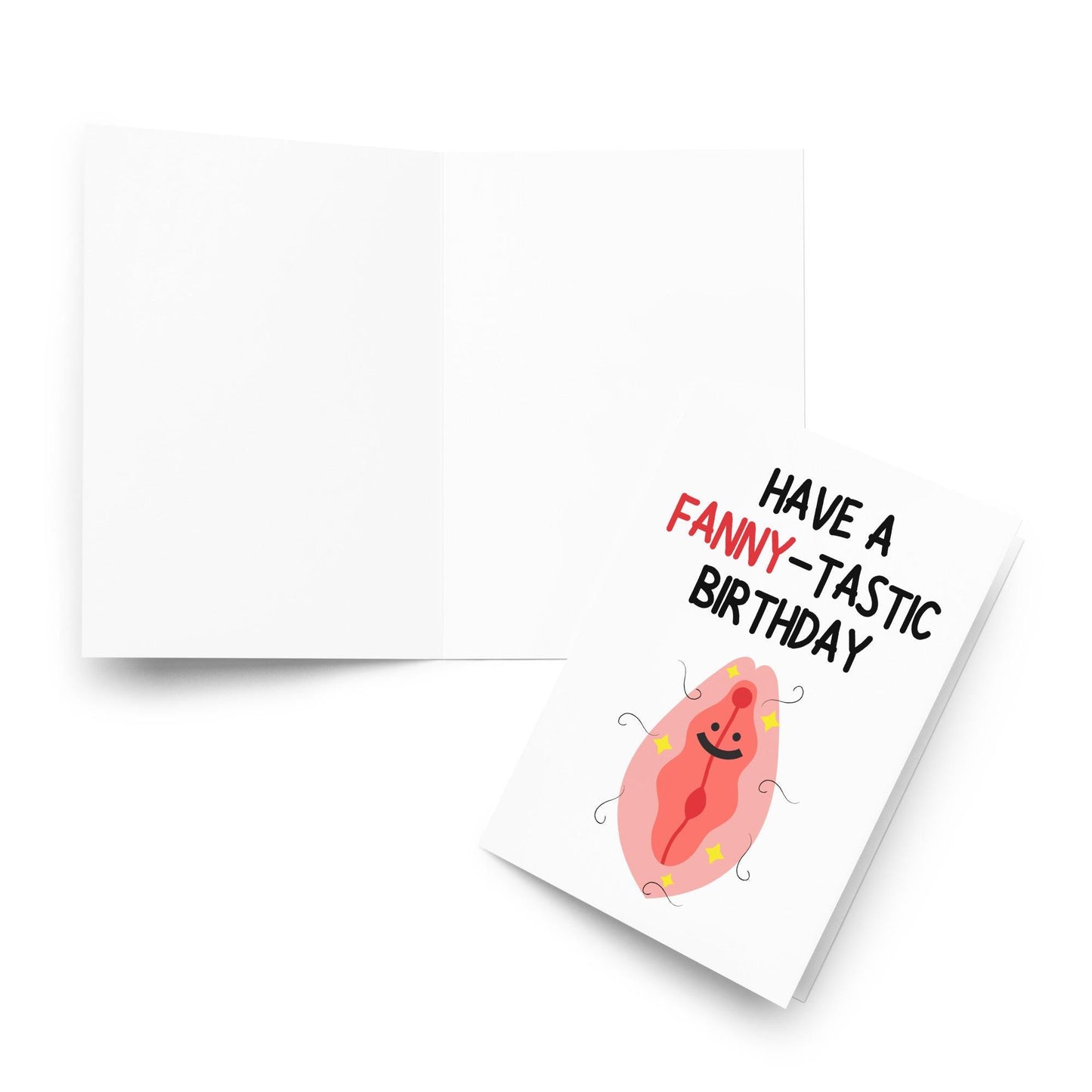 Rude Fanny Birthday Card