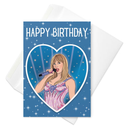 Taylor Swift Birthday Card