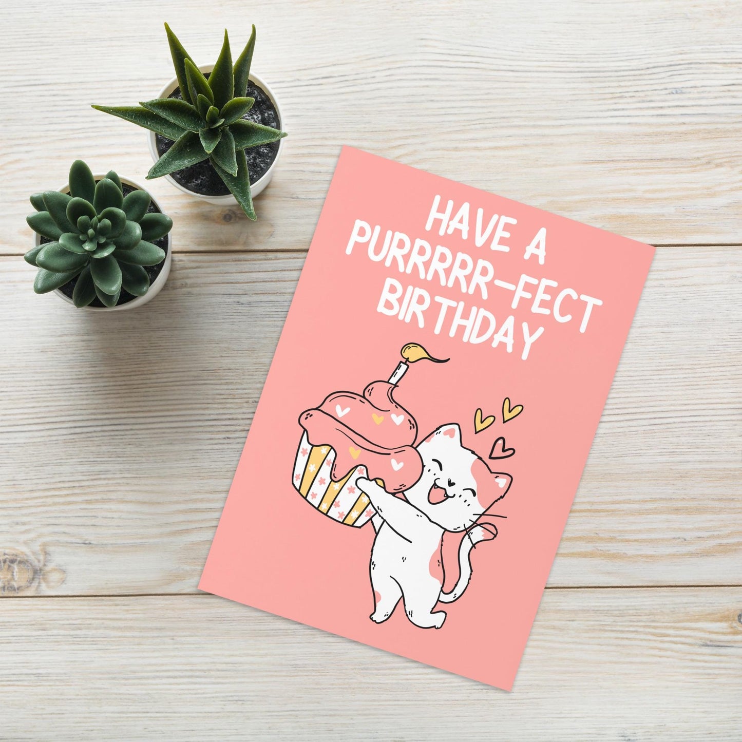 Purrfect Birthday Card