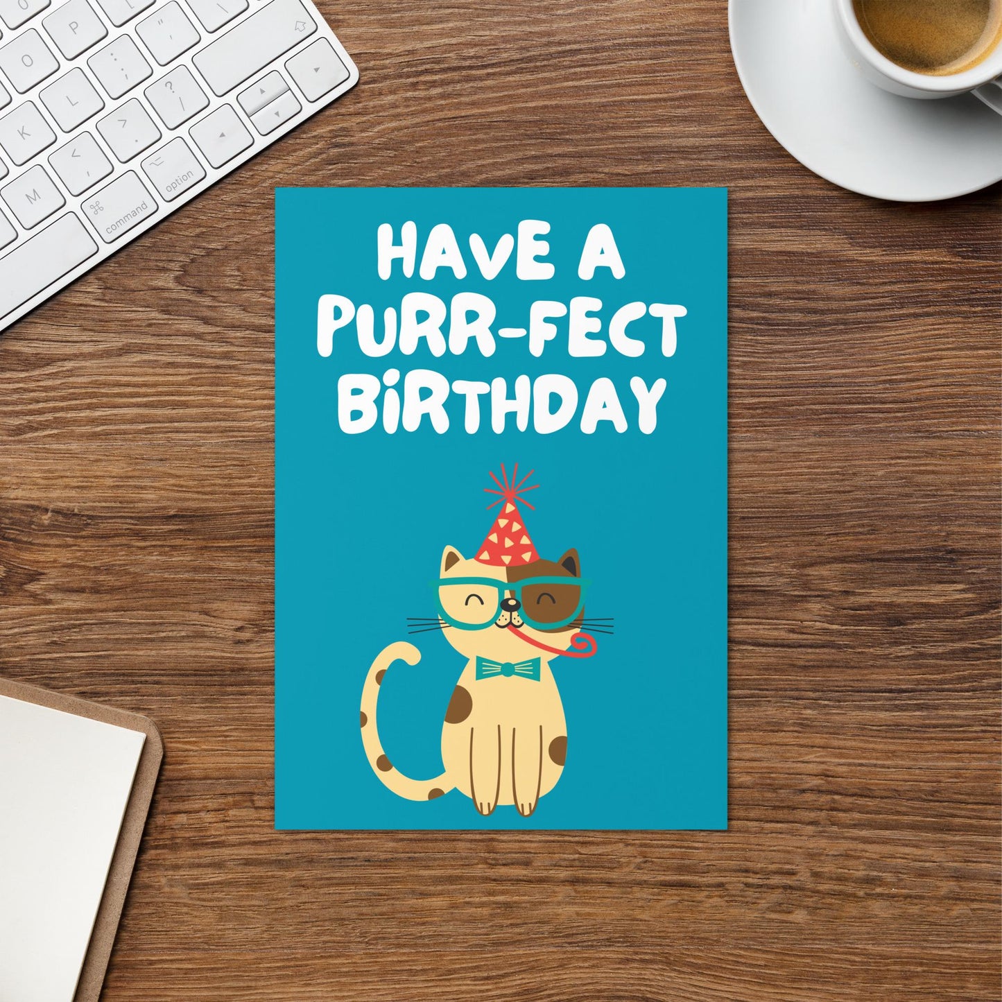 Cat Purr-fect Birthday Card