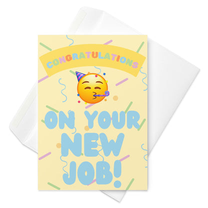 Congratulations Emoji Card