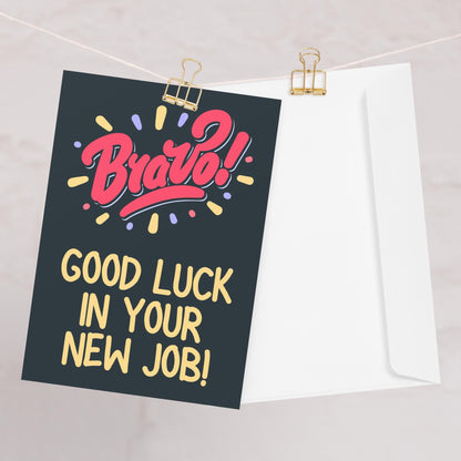 New Job Congratulations Card