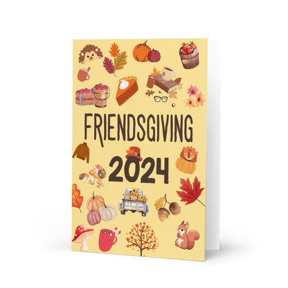 Friendsgiving Fall Card Yellow