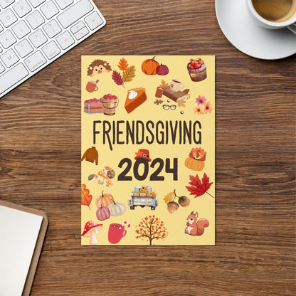 Friendsgiving Fall Card Yellow