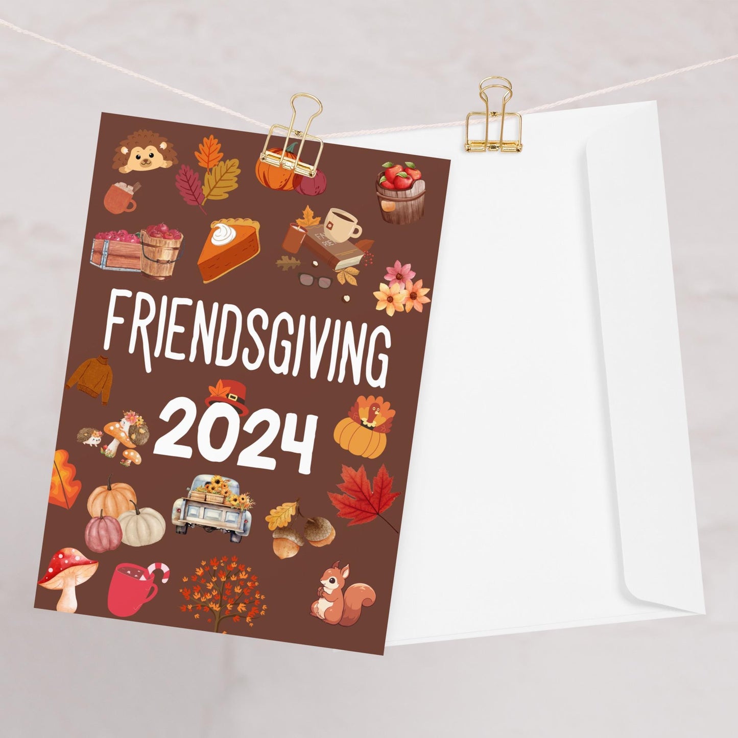 Friendsgiving Fall Card