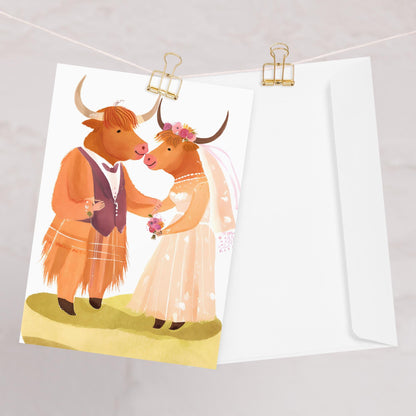 Married Highland Cows