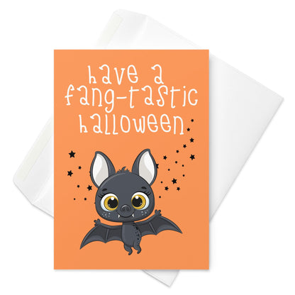 Fang Tastic Halloween Card