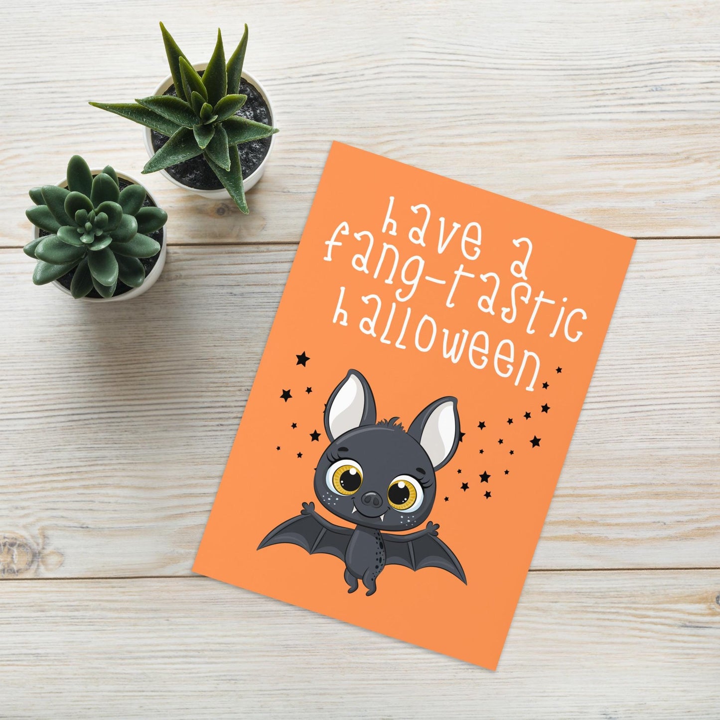 Fang Tastic Halloween Card