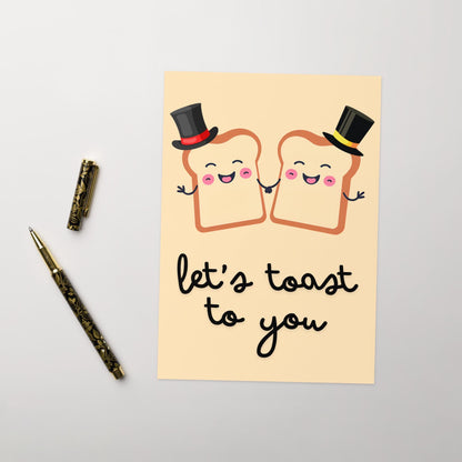 Let’s Toast Celebration Card