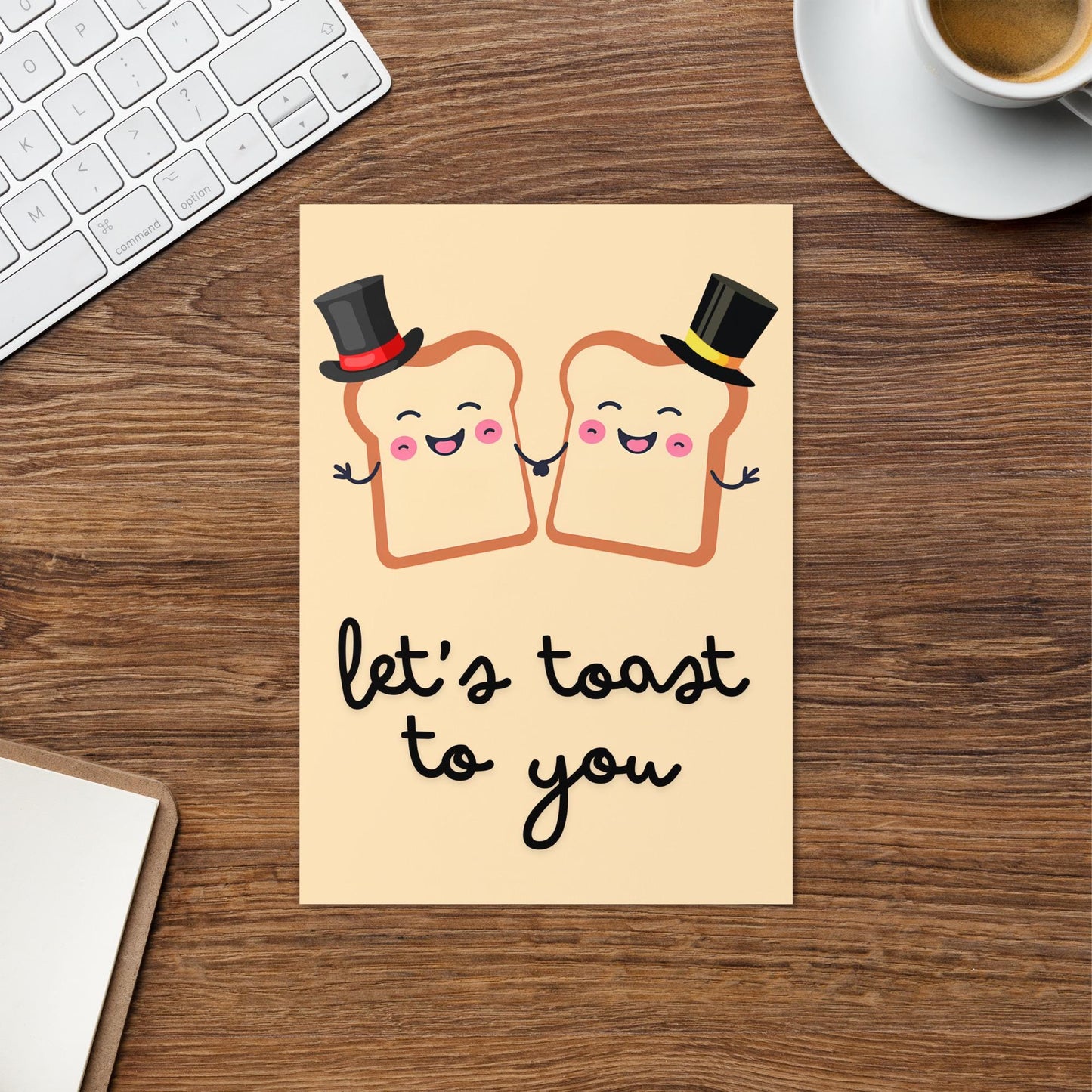 Let’s Toast Celebration Card