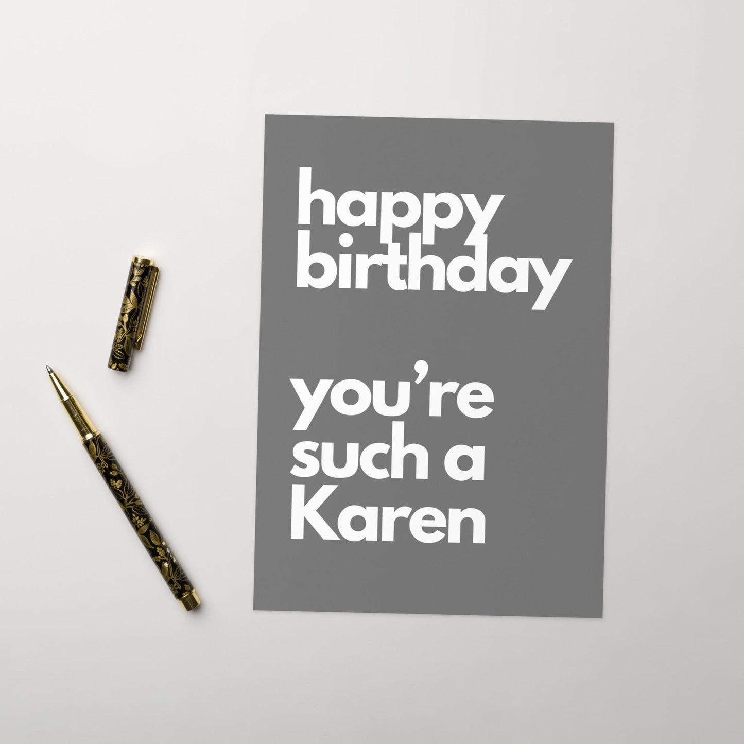 Such a Karen Funny Birthday Card