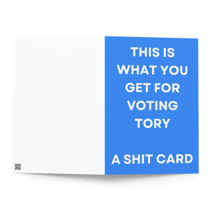 Funny Tory Birthday Card