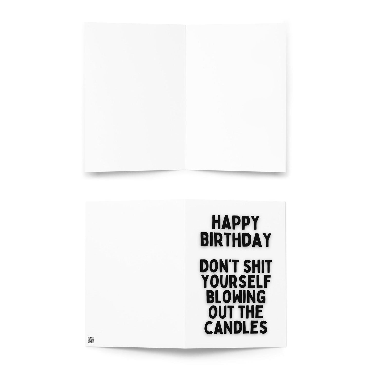 Don't Shit Yourself Birthday Card