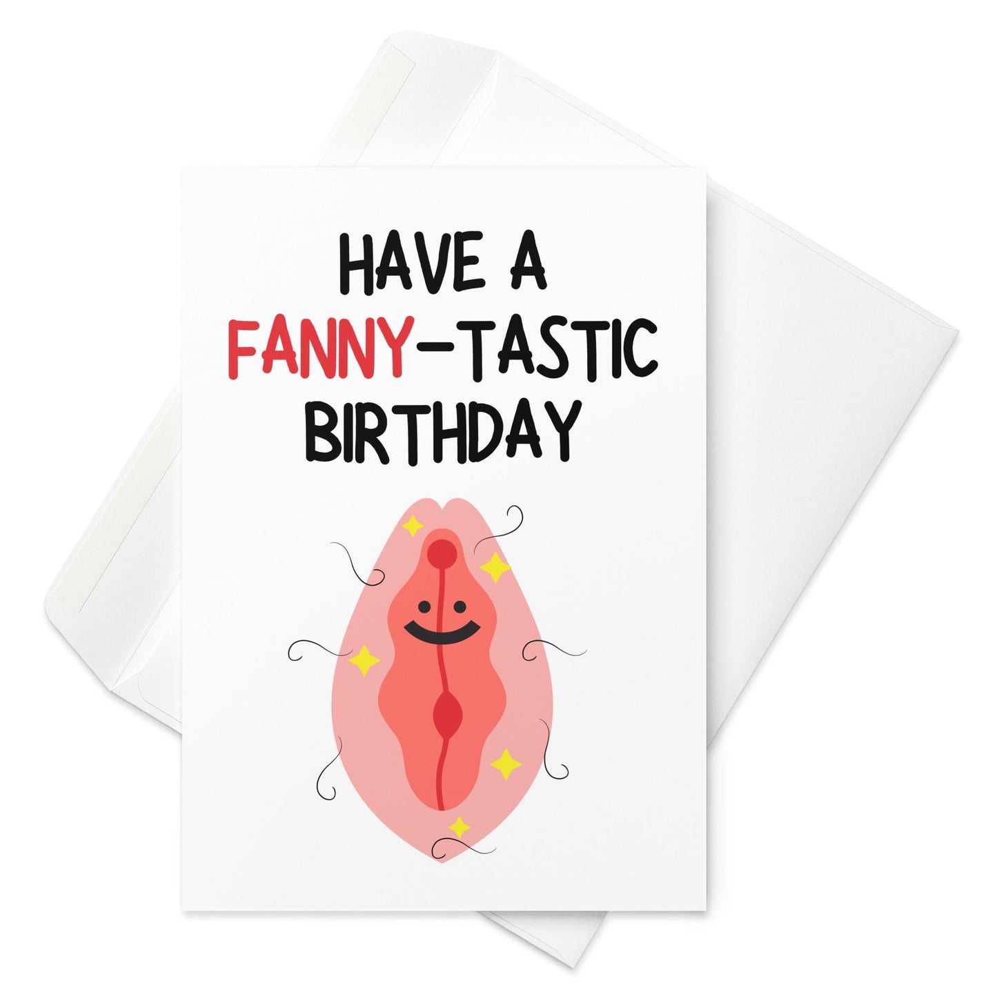 Rude Fanny Birthday Card