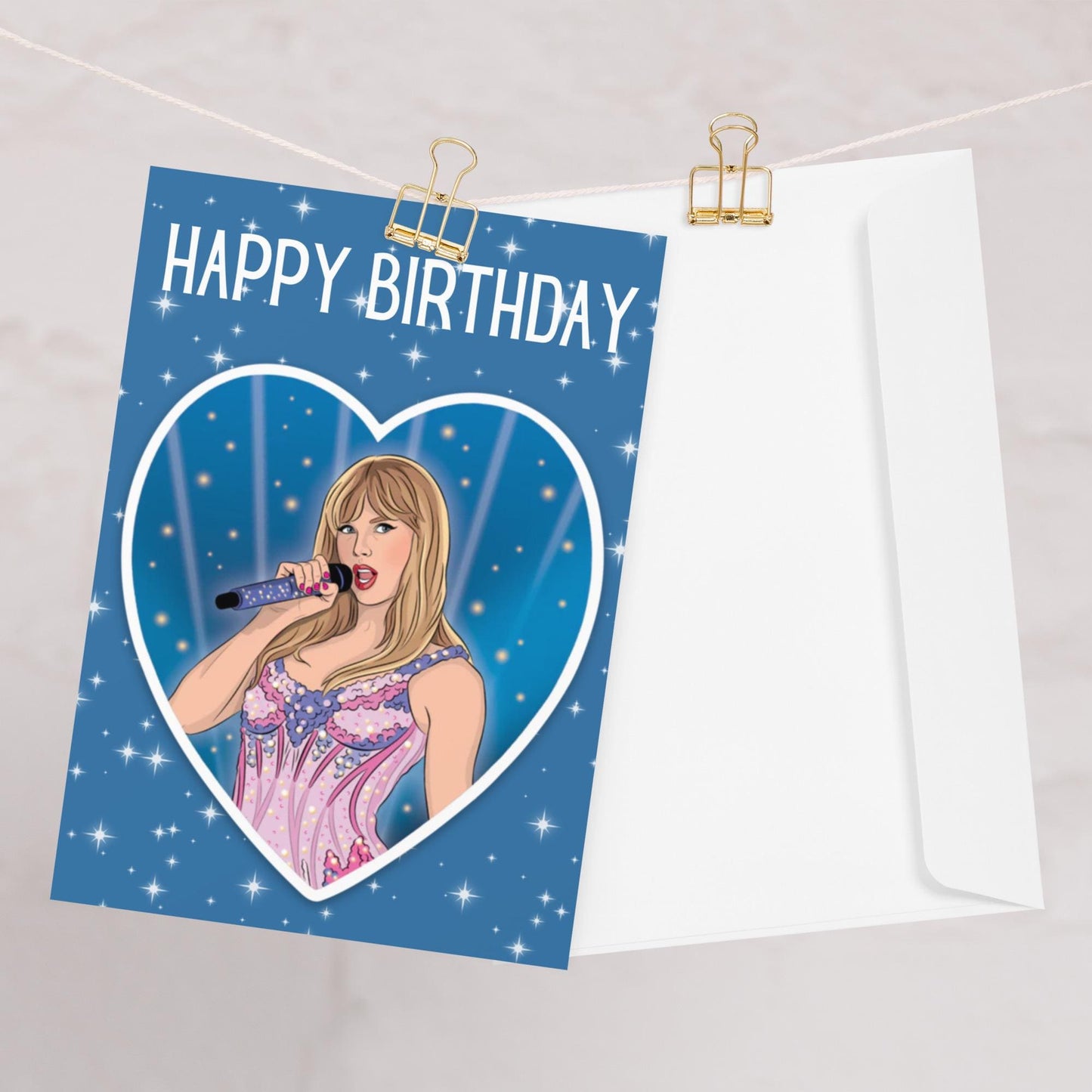 Taylor Swift Birthday Card