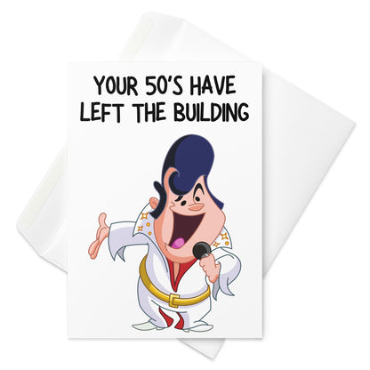 Elvis Presley 60th Birthday Card