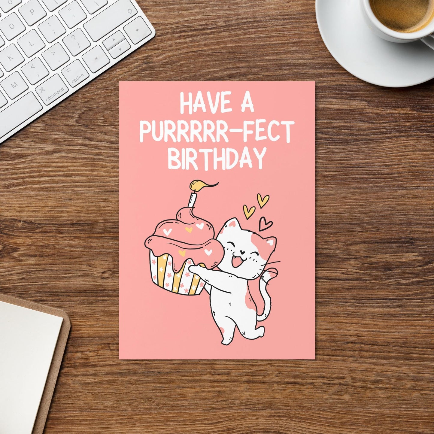 Purrfect Birthday Card