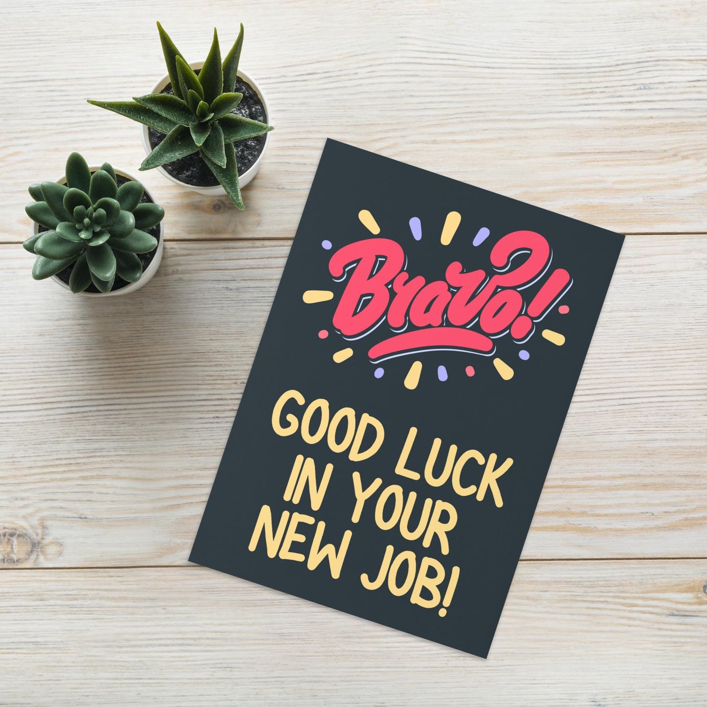 New Job Congratulations Card