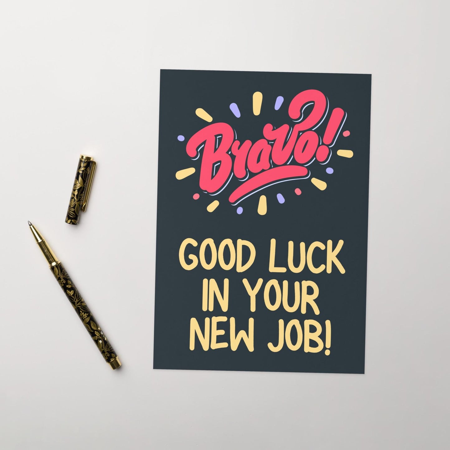 New Job Congratulations Card