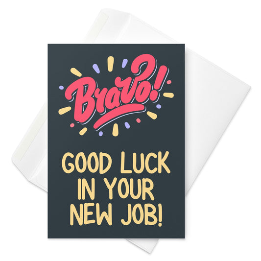 New Job Congratulations Card