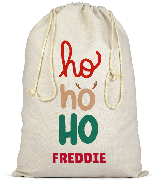 Ho Ho Ho Christmas Sack