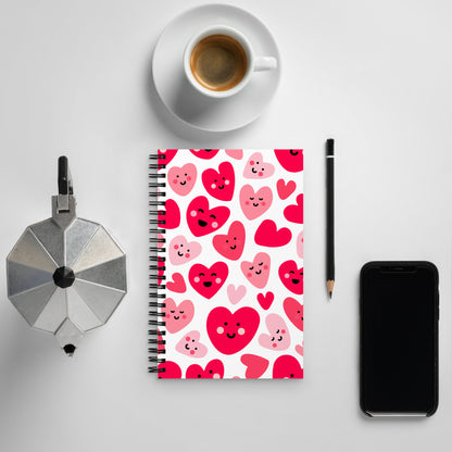 Love Hearts Notebook