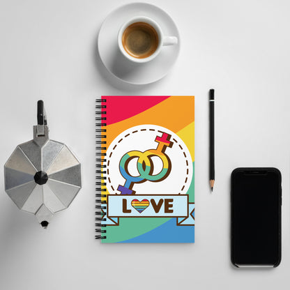 Lesbian Pride Notebook