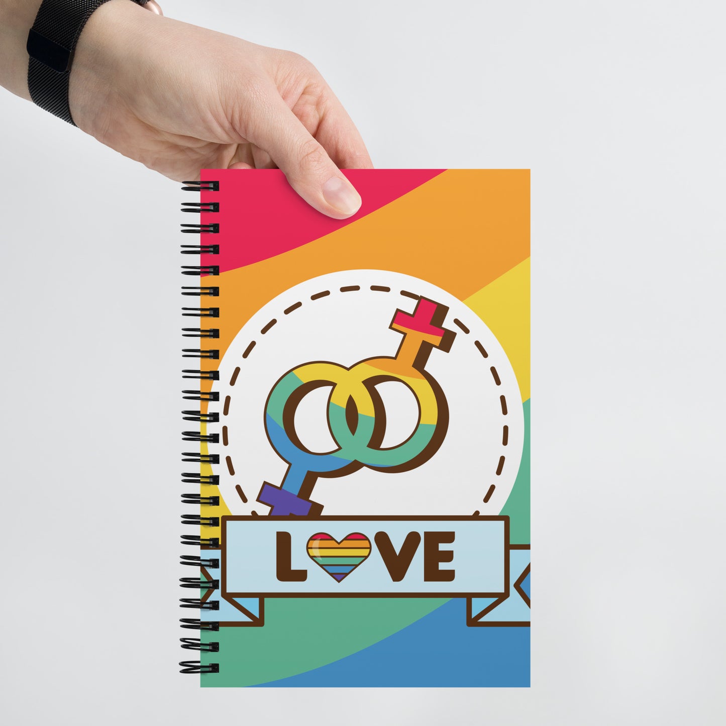 Lesbian Pride Notebook