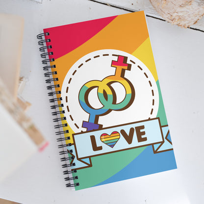 Lesbian Pride Notebook