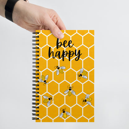 Bee Happy Notebook