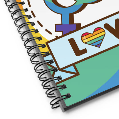 Lesbian Pride Notebook