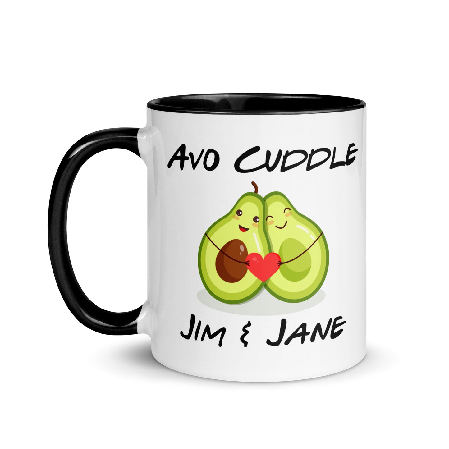 Avo Cuddle Personalised Mug