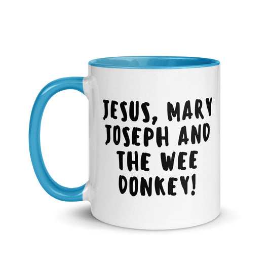 Jesus, Mary, Joseph & The Wee Donkey Mug