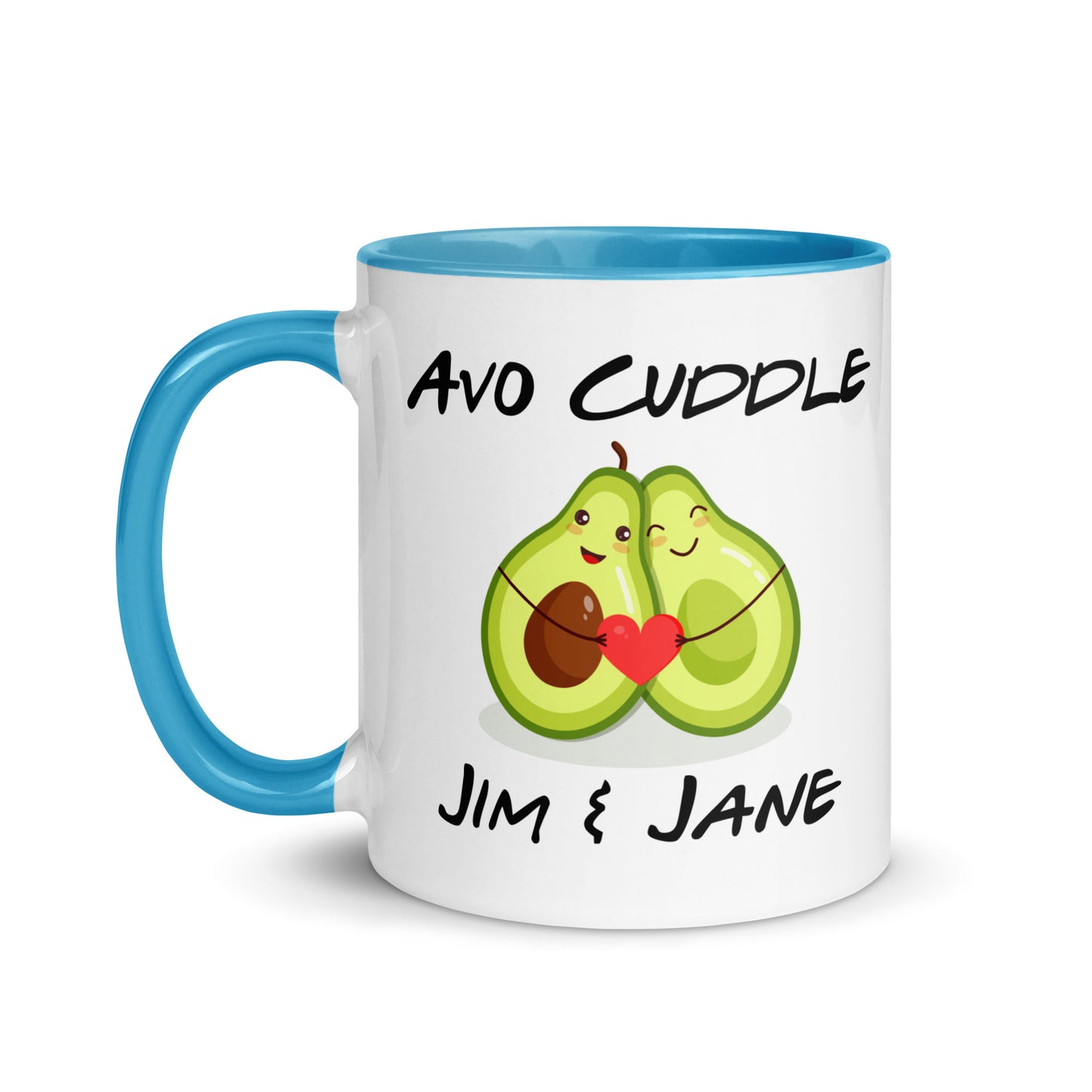 Avo Cuddle Personalised Mug