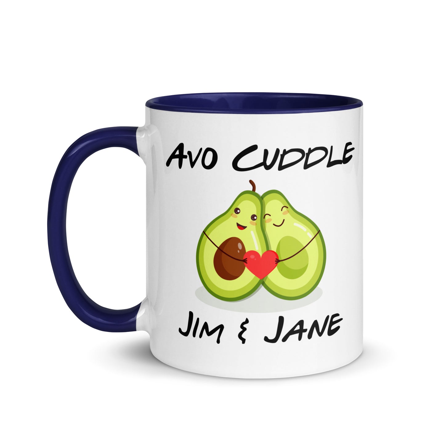 Avo Cuddle Personalised Mug